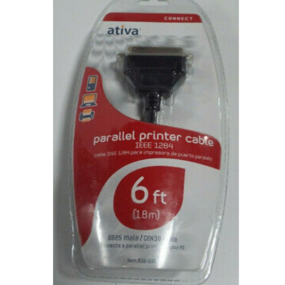Ativa Parallel Printer Cable